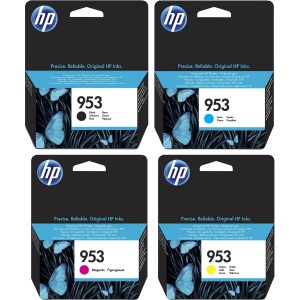 Tusz do drukarki HP komplet tuszów 953 L0S58AE+F6U12AE+F6U13AE+F6U14AE