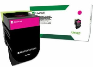Lexmark oryginalny toner 70C2XME, magenta, 4000s
