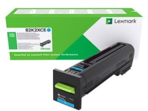 Lexmark Toner CX82x,CX860 22k 82K2XCE, cyan