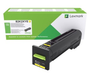 Lexmark Toner CX82x,CX860 22k 82K2XYE, żółty
