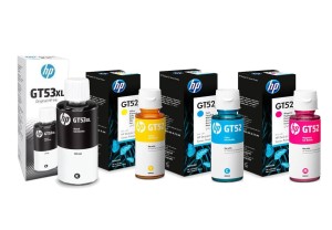Tusz do drukarki HP komplet tuszów GT53+GT52 1VV21AE+M0H54AE+M0H55AE+M0H56AE