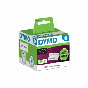 Etykieta na identyfikator imienny - 89 x 41 mm, biała