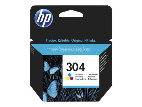 Tusz do drukarki HP 304 Kolorowy Oryginalny N9K05AE