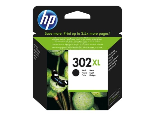 Tusz do drukarki HP 302 XL Czarny Oryginalny F6U68AE