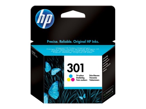 Tusz do drukarki HP 301 Kolorowy Oryginalny CH562EE