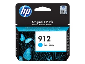 Tusz do drukarki HP 912 Cyan Oryginalny 3YL77AE
