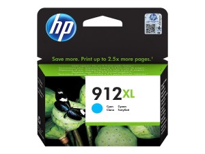 Tusz do drukarki HP 912 XL Błękitny Oryginalny 3YL81AE