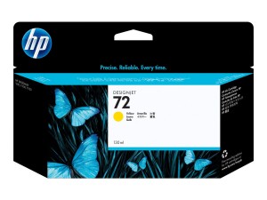 Oryginalny Tusz do drukarki HP 72 Żółty C9373A