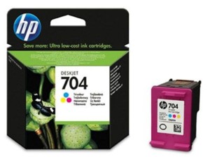 Oryginalny Tusz do drukarki HP 704 Kolor CN693AE