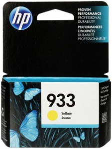 Oryginalny Tusz HP 933 Żółty CN060AE
