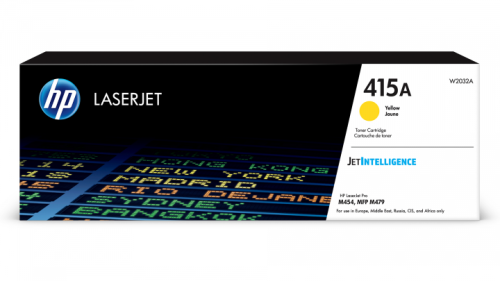 HP 415A Yellow LaserJet Toner Cartridge W2032A