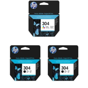 HP 304 Komplet Tusze do drukarki Oryginalne 2xN9K06AE, N9K05AE