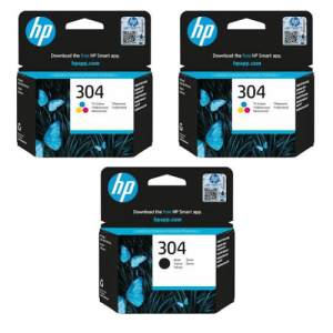 HP 304 Komplet Tusze do drukarki Oryginalne 2xN9K05AE, N9K06AE