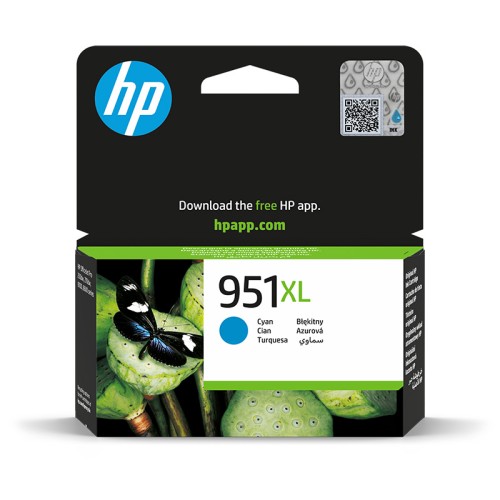 HP 951XL High Yield Cyan Original Ink Cartridge CN046-80064 CN046AE_5066155.jpg