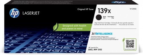 HP Toner nr 139X W1390X  Black 4K 