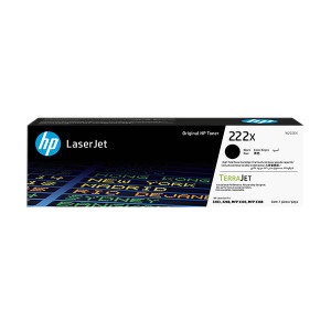 HP 222X W2220X toner czarny, zwiększona pojemność, oryginalny