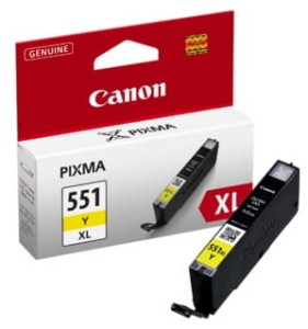 Tusz Canon CLI-551XL ŻÓŁTY 6446B001