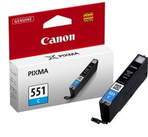 Tusz Canon CLI-551 CYAN 6509B001