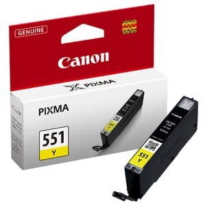 Tusz Canon CLI-551 ŻÓŁTY 6511B001