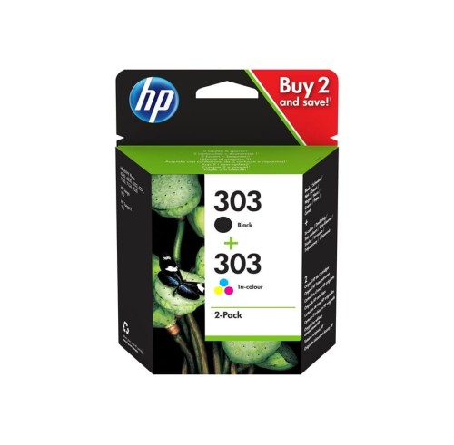 Tusz do drukarki HP 303 2-pack Black/Tri-color Original Ink Cartridges