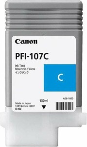 Tusz Canon PFI107C Cyan 130 ml