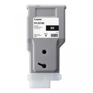 Tusz Canon PFI207BK Black 300 ml
