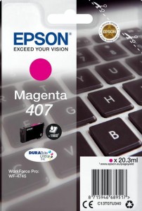 Tusz Epson WF-4745 C13T07U340 Magenta