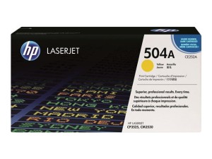 Toner HP nr 504A CE252A Yellow 7K