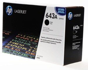 Toner HP nr 643A Q5950A Black 11K