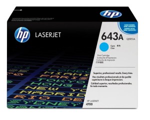 Toner HP nr 643A Q5951A Cyan 10K