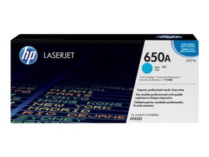 Toner HP nr 650A CE271A Cyan 15K