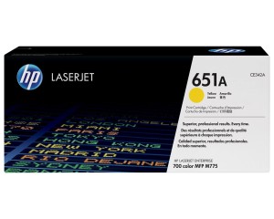 Toner HP nr 651A CE342A Yellow 16K