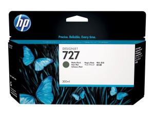 Tusz HP nr 727 C1Q12a Matte Black 300ml